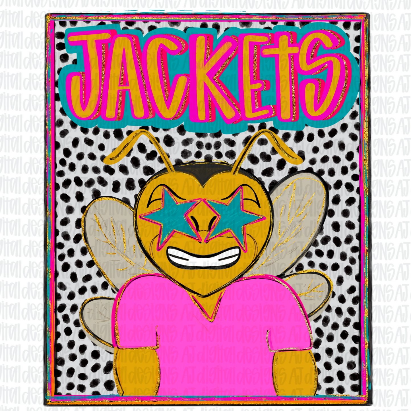 Jackets Yellow Preppy Portrait
