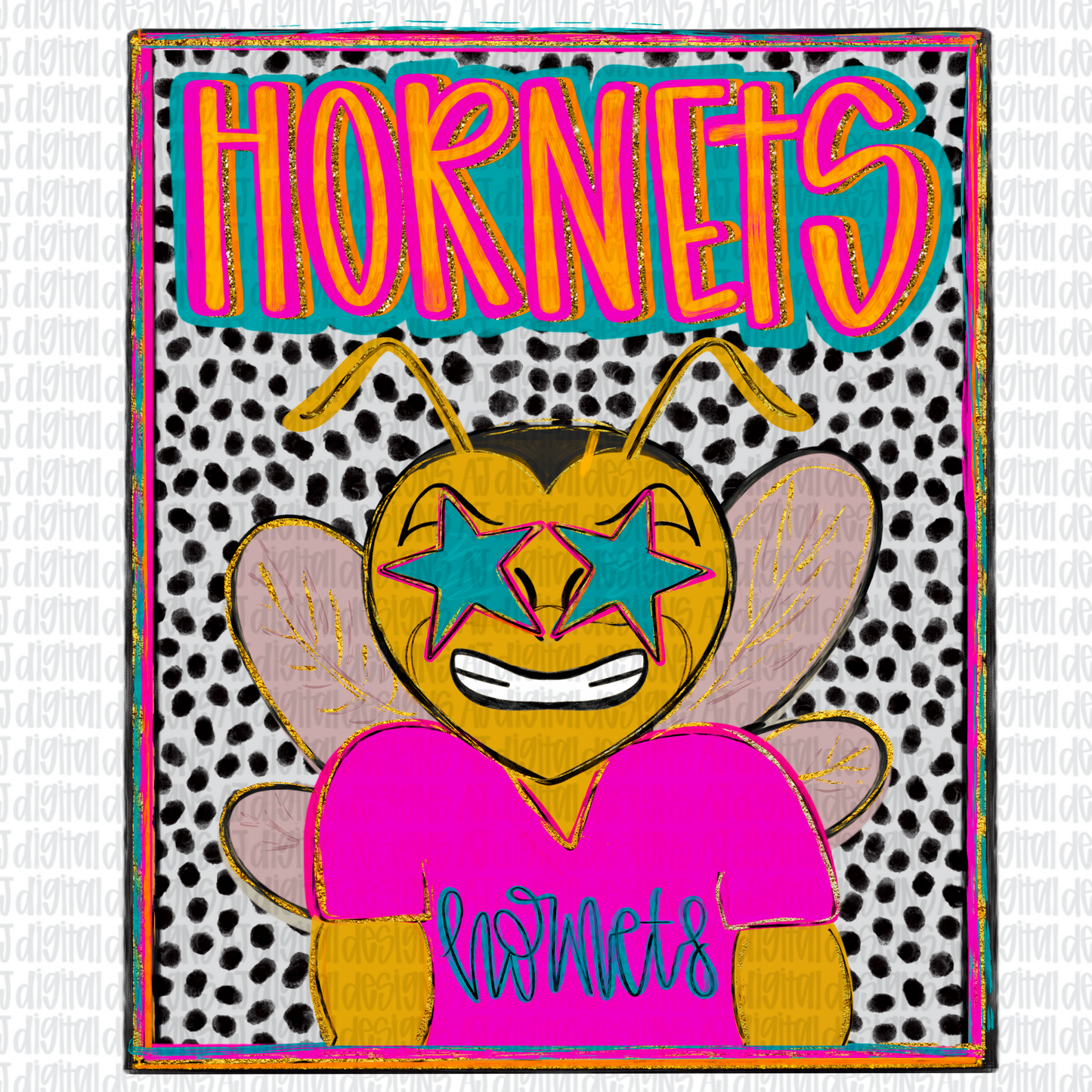 Hornets Preppy Portrait