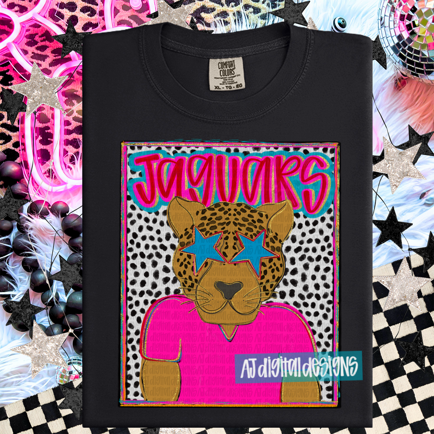 Jaguars Preppy Portrait