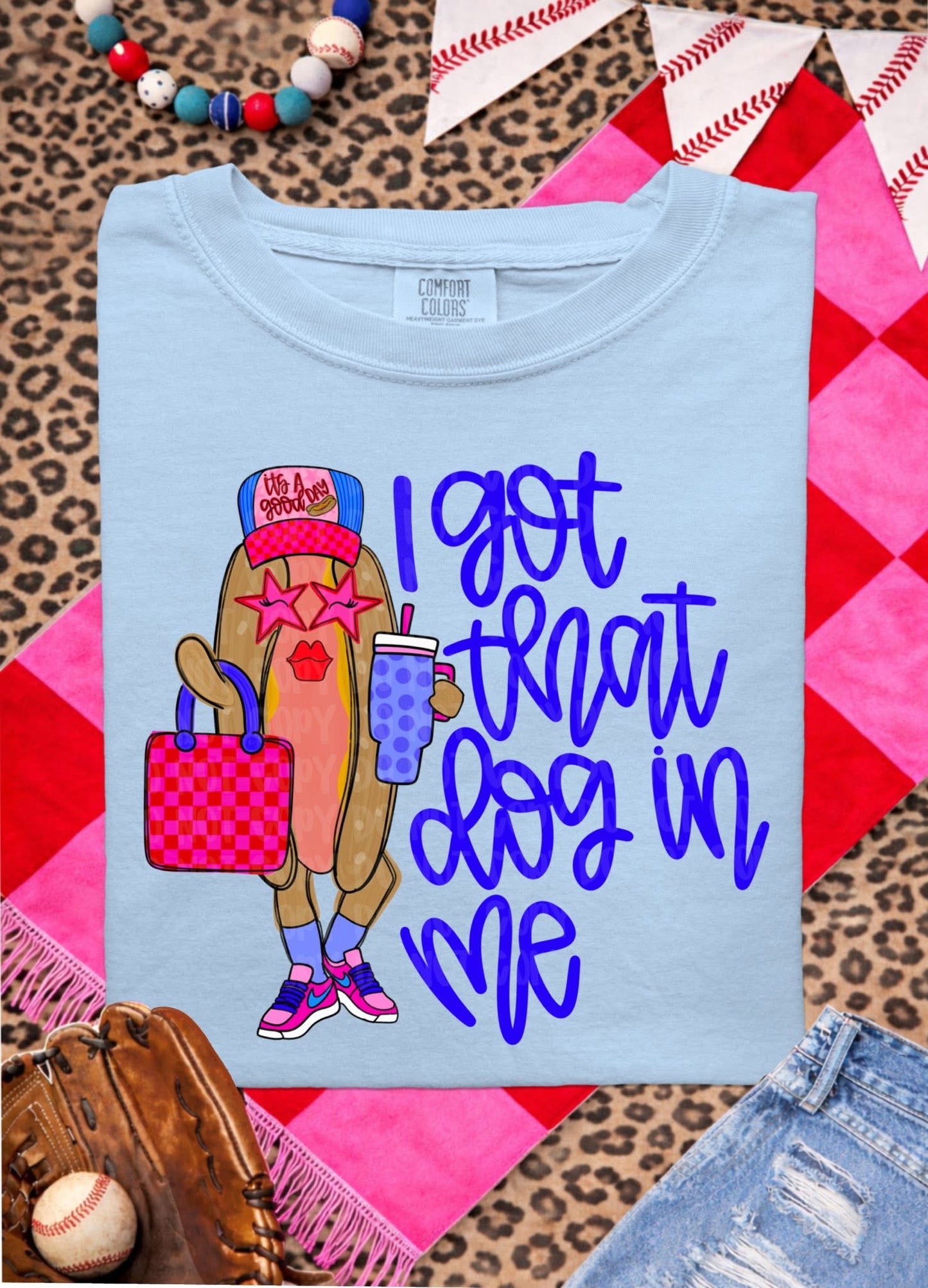 Got that dog in me blue