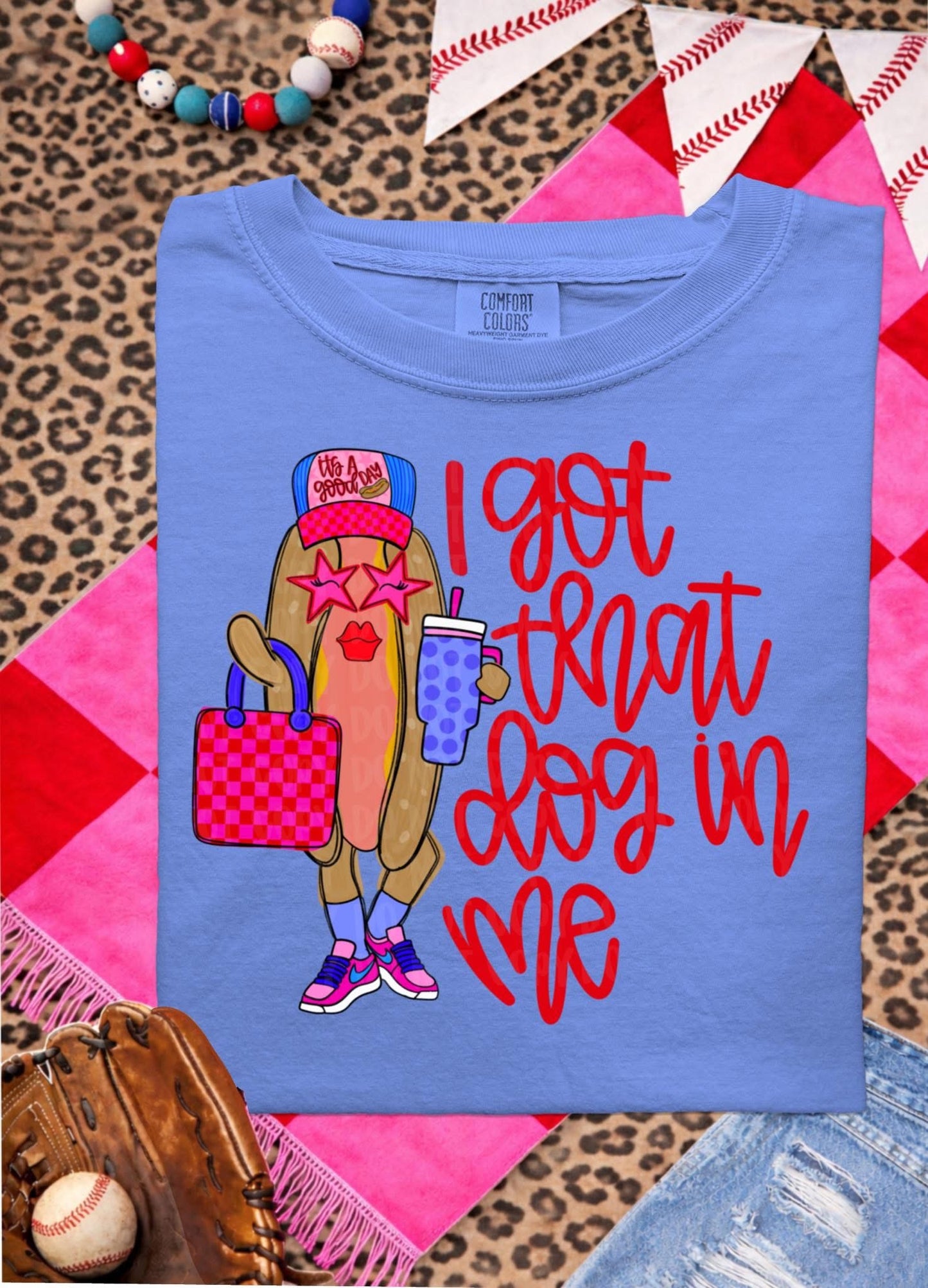 Got that dog in me red