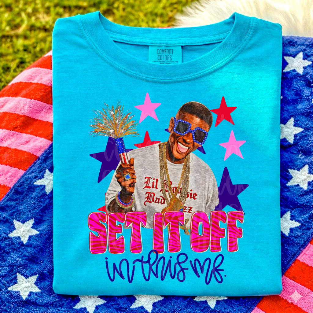 Girls boosie set it off patriotic png
