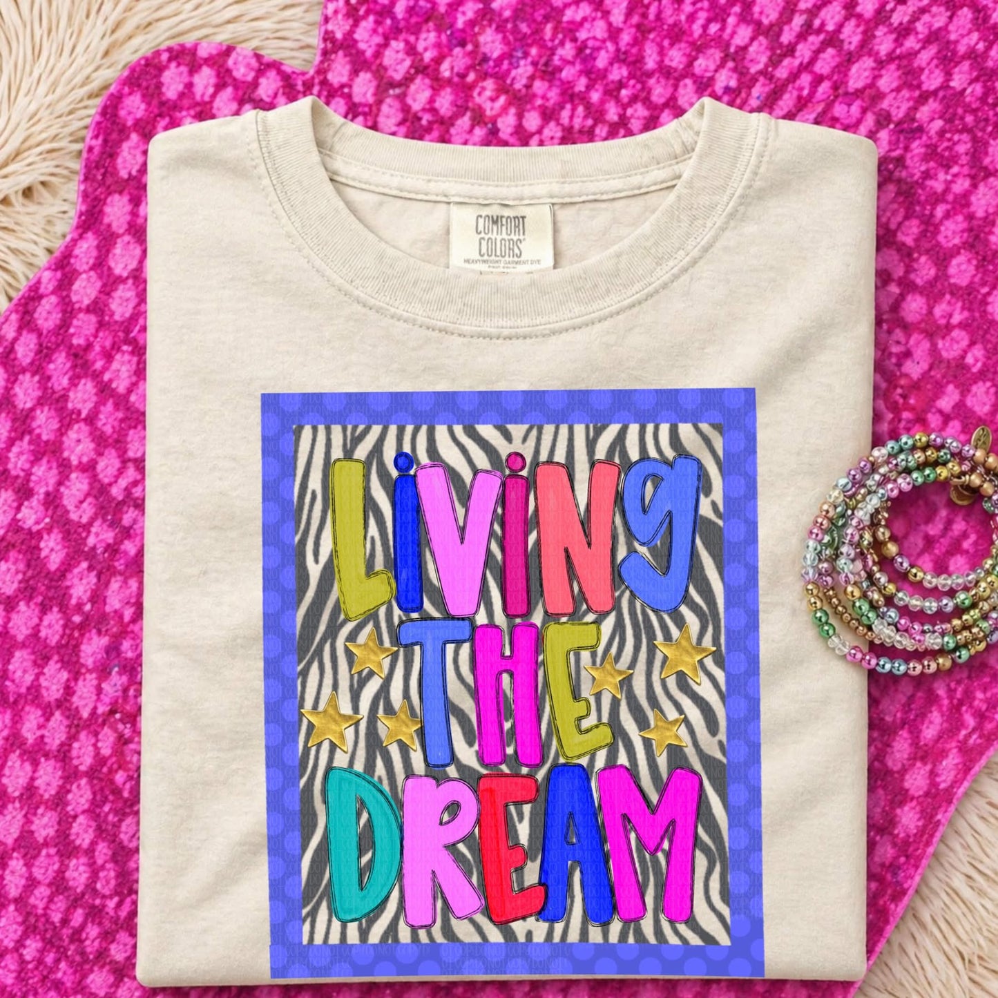 Living the dream png digital download only