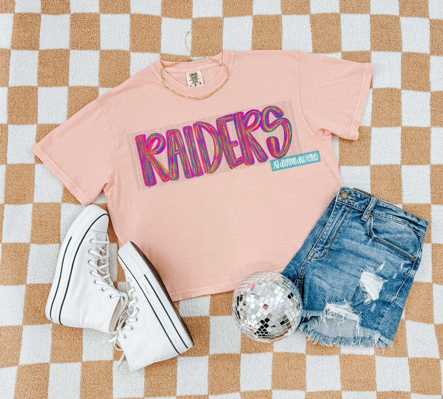 Raiders Purple Layered