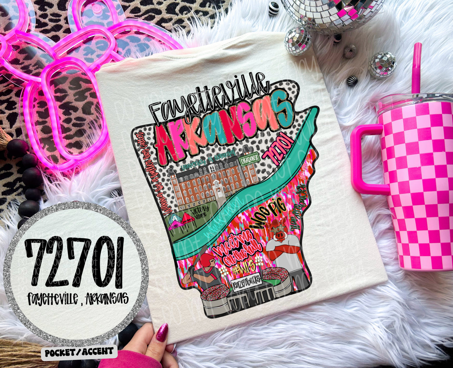 Arkansas Preppy State Bundle Digital Download PNG