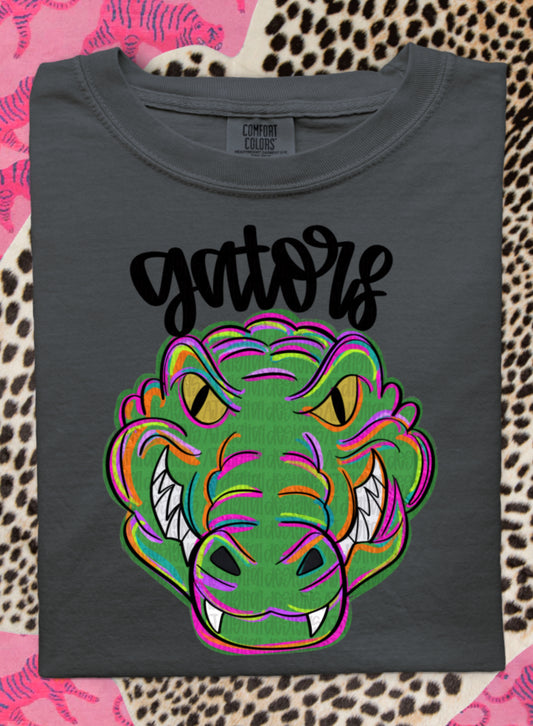 Gators painted mascot 3 files