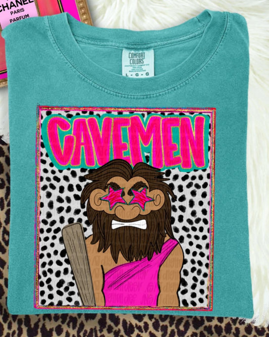 Cavemen Preppy Portrait PNG