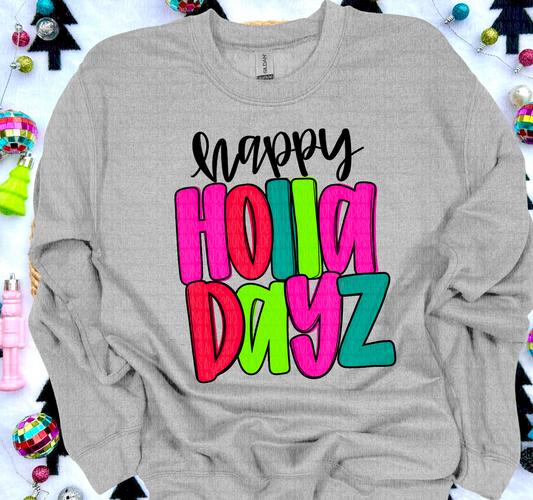 Happy Holladayz Digital Download PNG