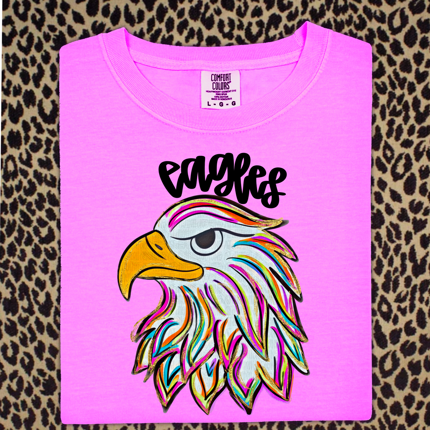 Eagles painted mascot 3 files