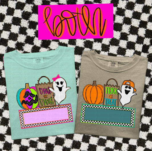 Boys & Girls halloween design png