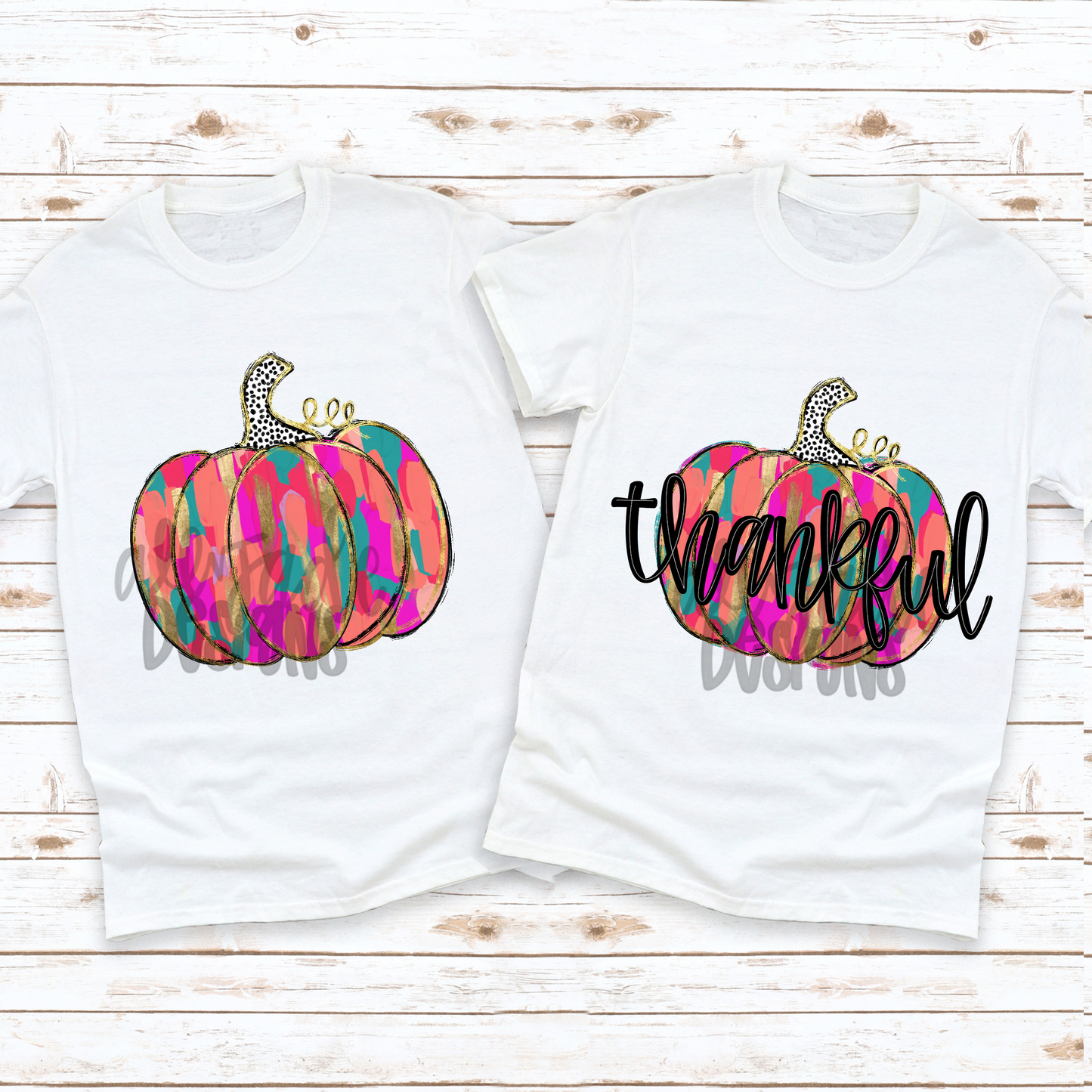 Poppy Pumpkin Set Digital Download PNG