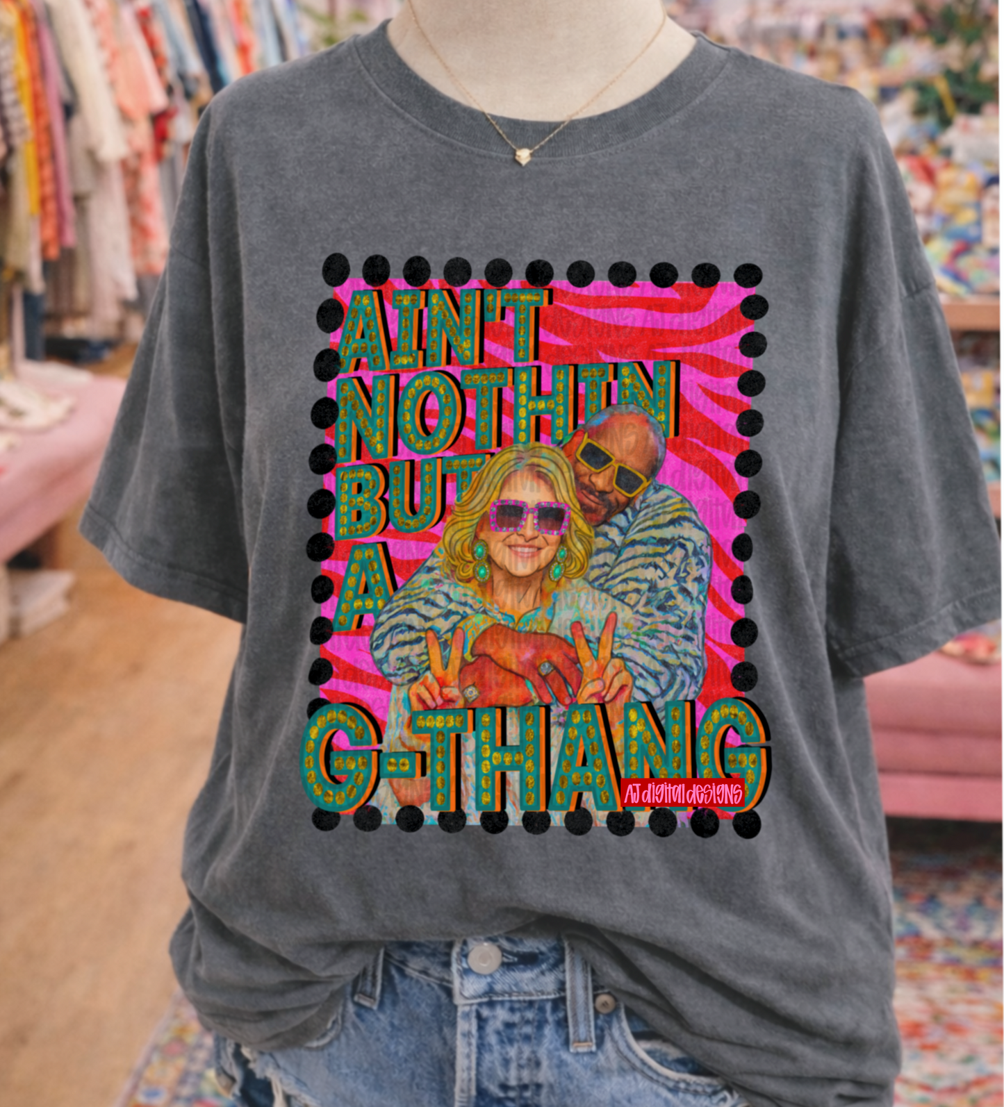 Ain’t nothin but a g thang distressed & regular png download