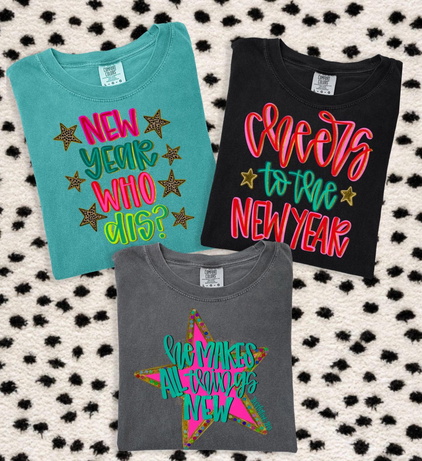 New years bundle of 3