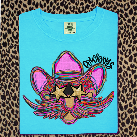 Cowboys painted mascot