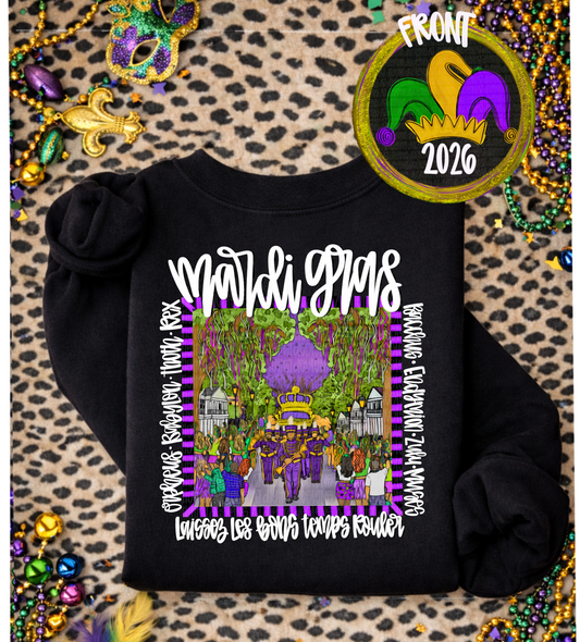 Mardi Gras band (white lettering) 3 files