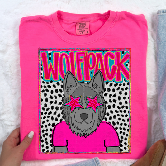 Wolfpack Preppy Portrait