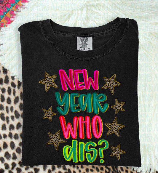New year who dis png digital download only