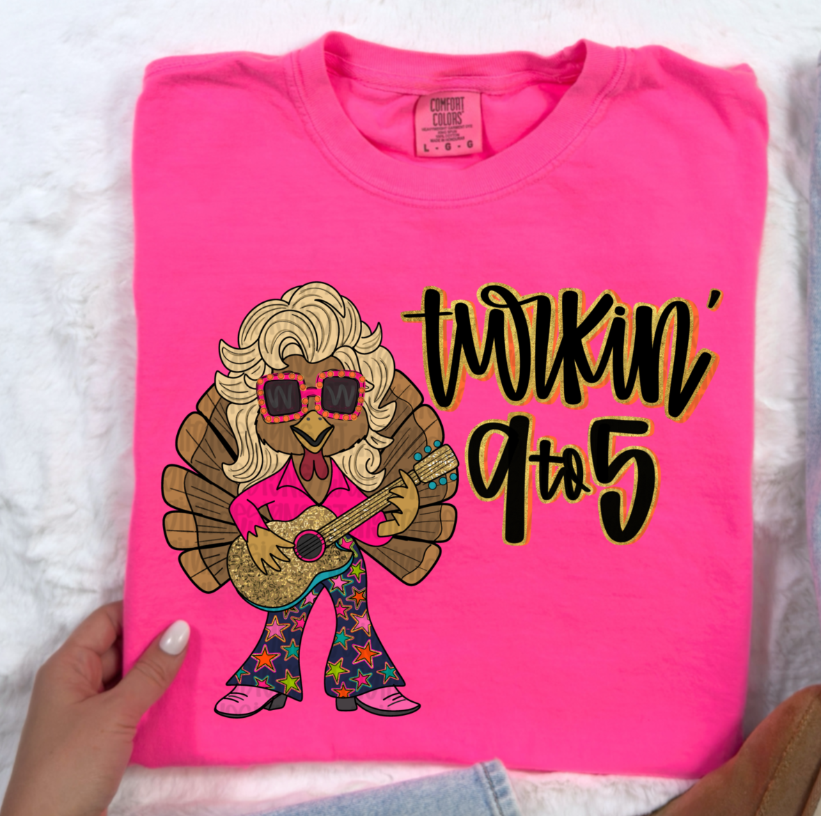 Turkin 9-5 turkey png digital only