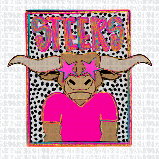 Steers Preppy Portrait