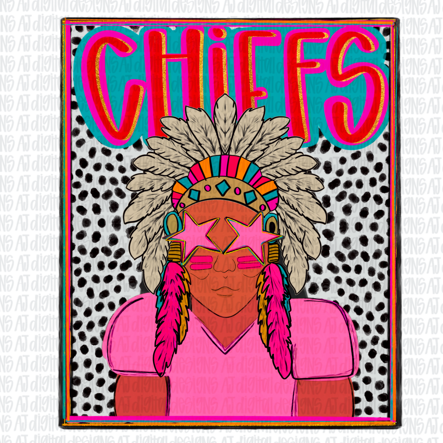 Chiefs Preppy Portrait