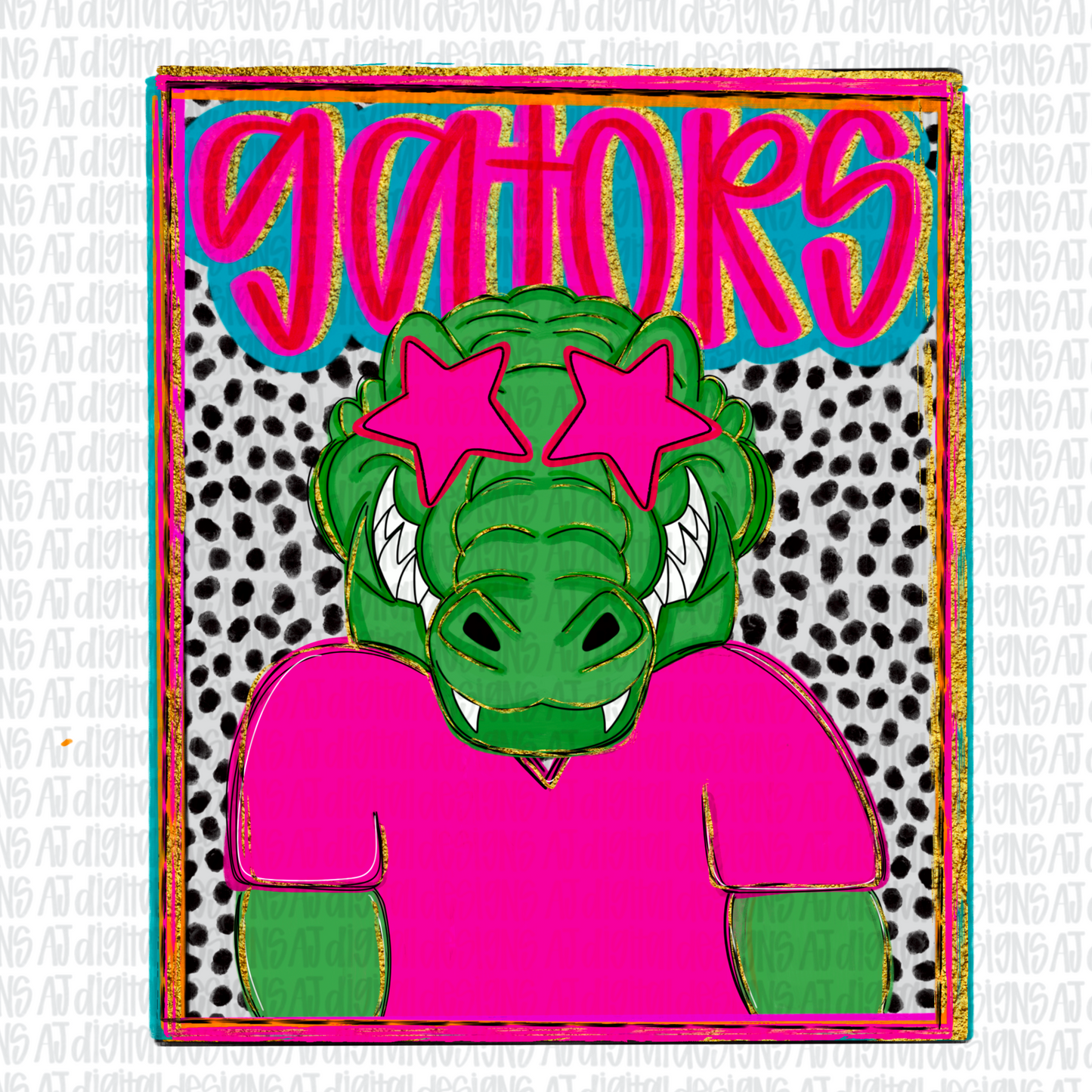 Gators Preppy Portrait