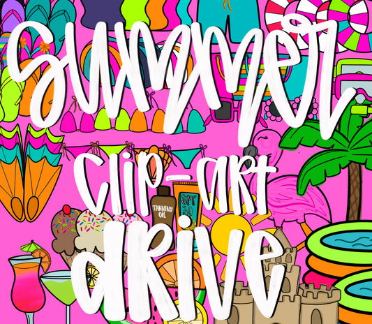 2025 Summer clipart drive
