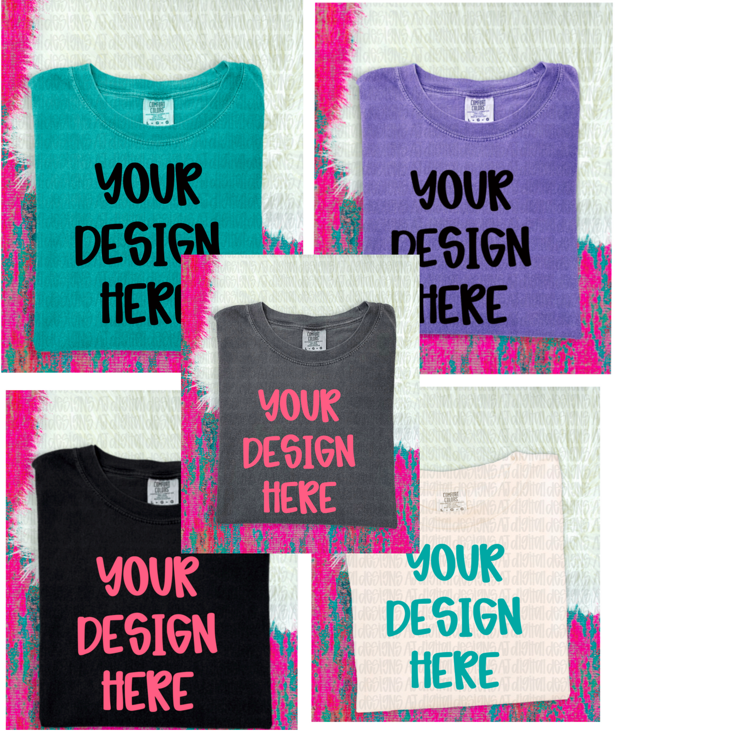 Set of 5 Mockups