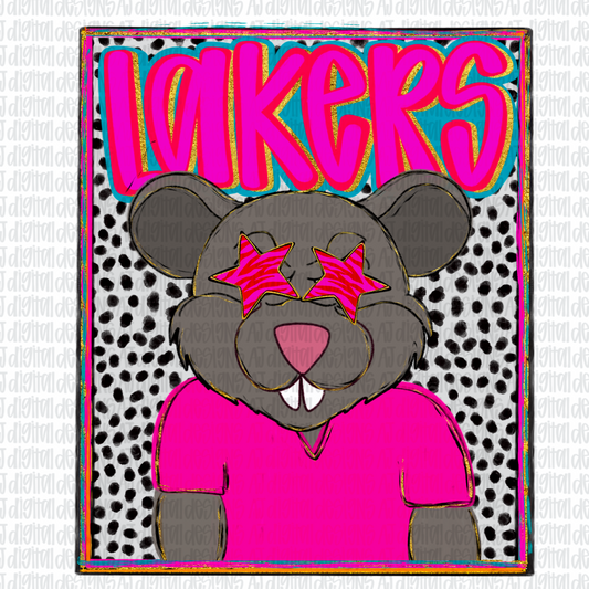 Lakers Preppy Portrait