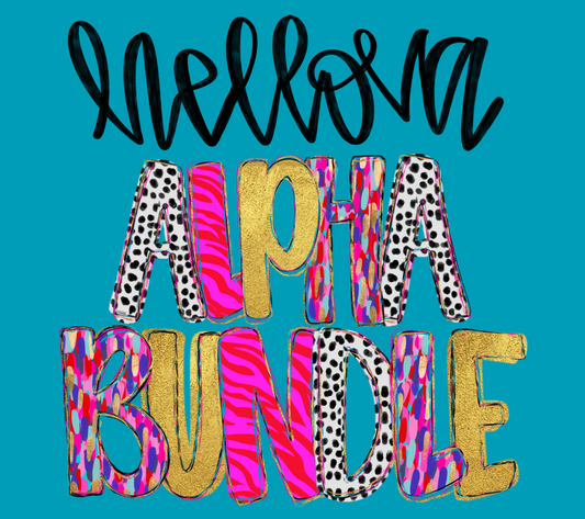 Hellova Alpha Bundle Digital Download PNG