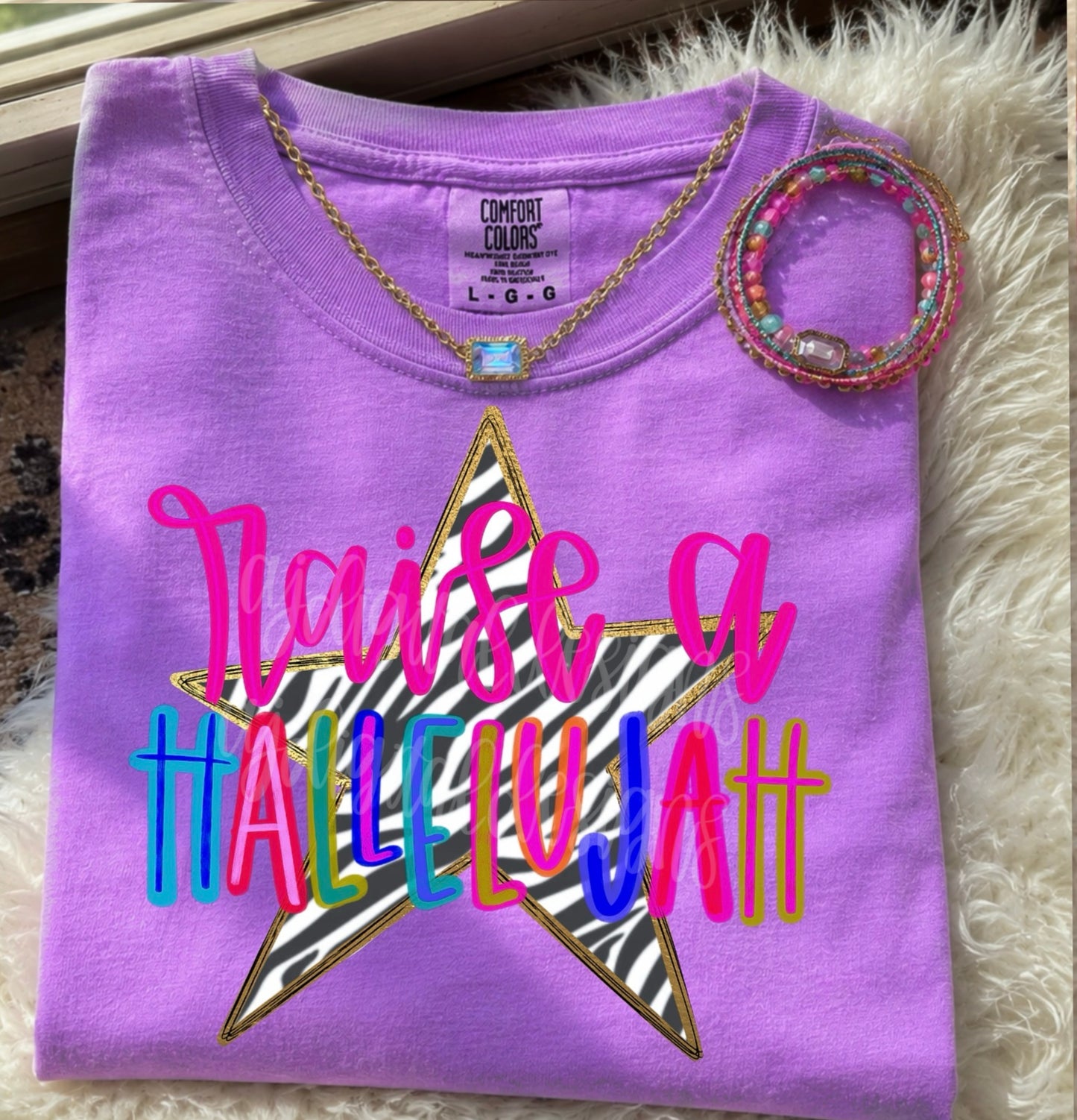 Raise a hallelujah zebra