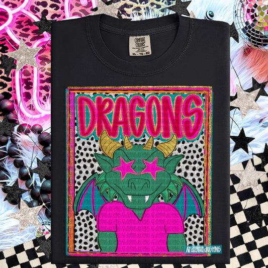 Dragons Preppy Portrait