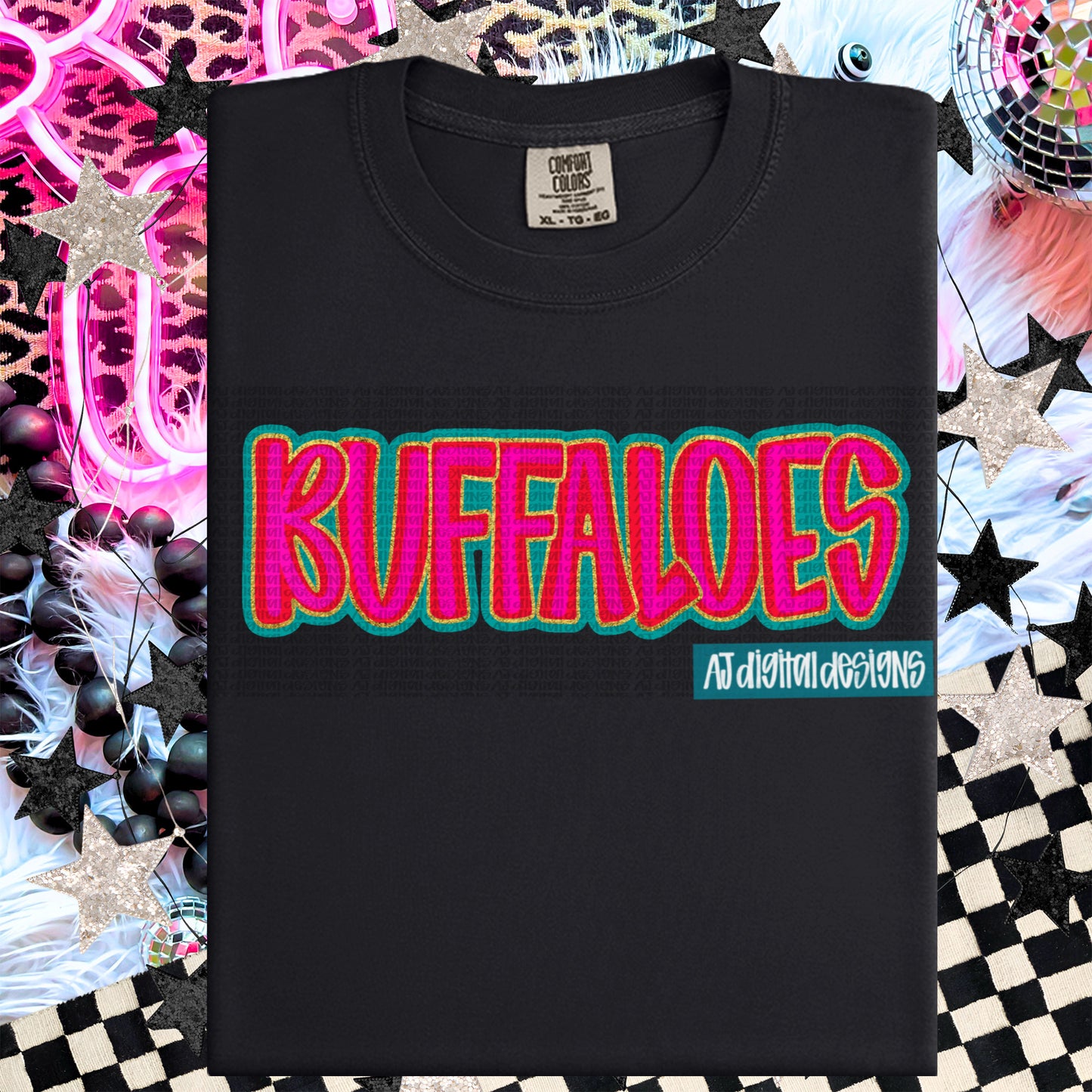 Buffaloes Layered