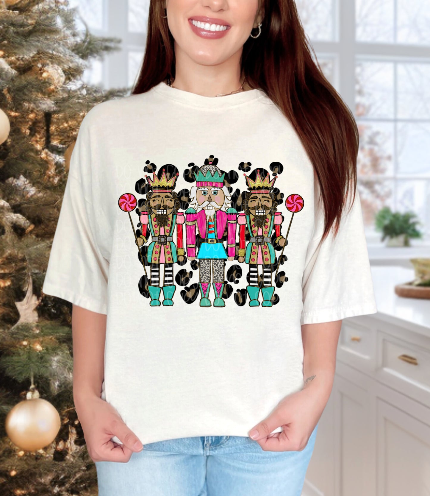 Leopard Nutcracker Trio 2 Skintones Digital Download PNG