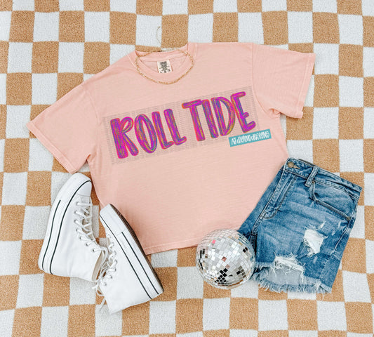 Roll Tide Purple Layered