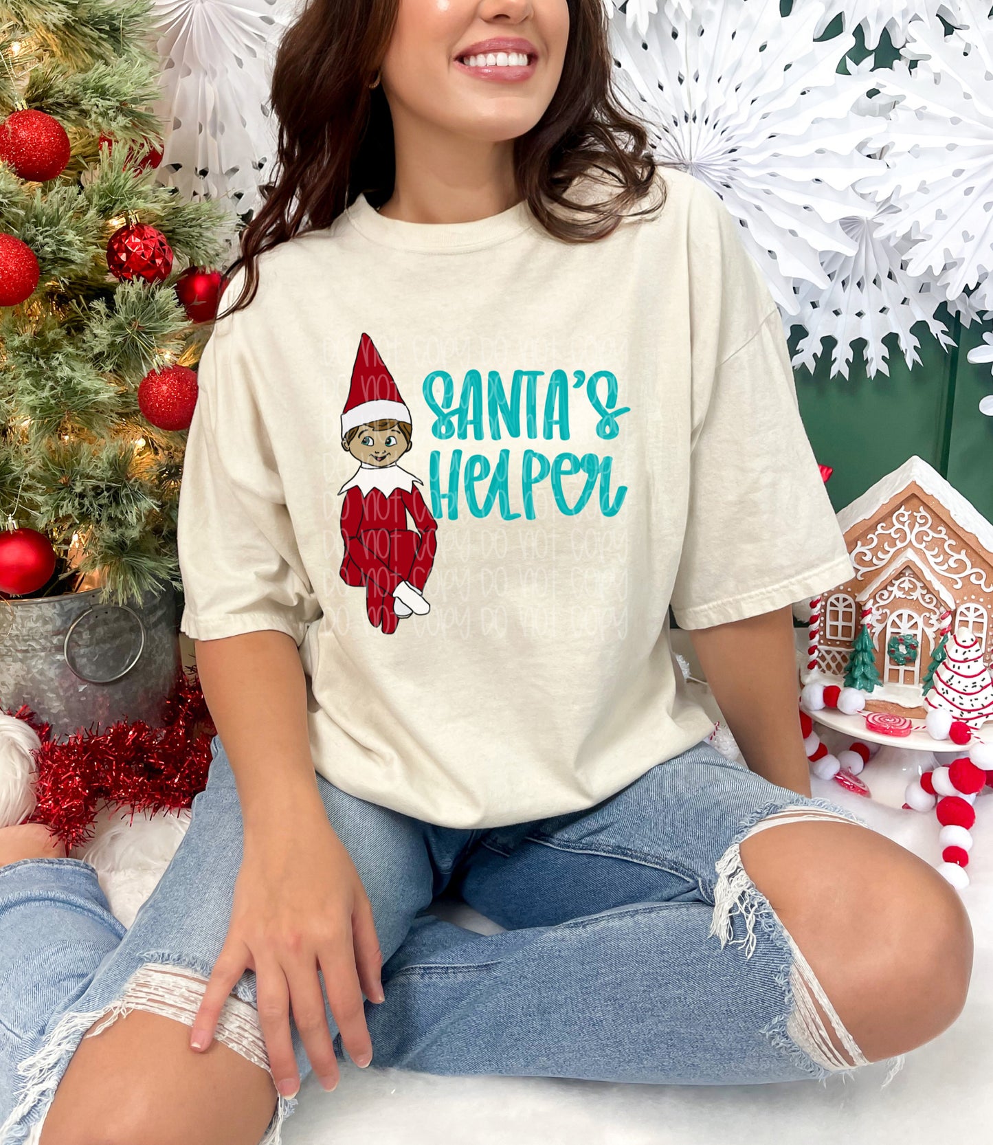 Santa’s Helper Digital Download PNG