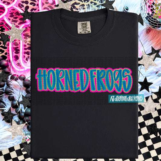 Horned Frogs Layered