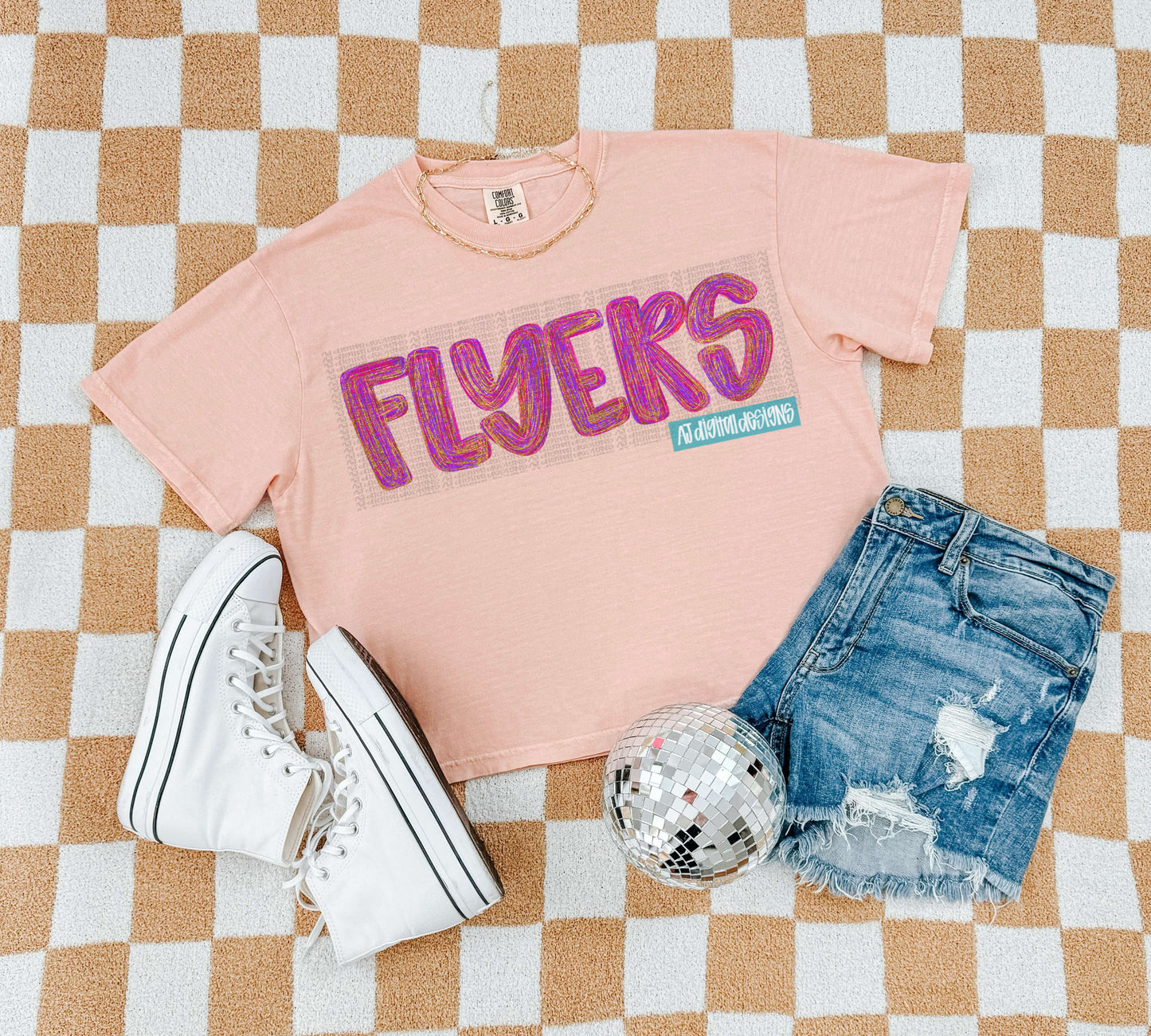 Flyers Purple Layered