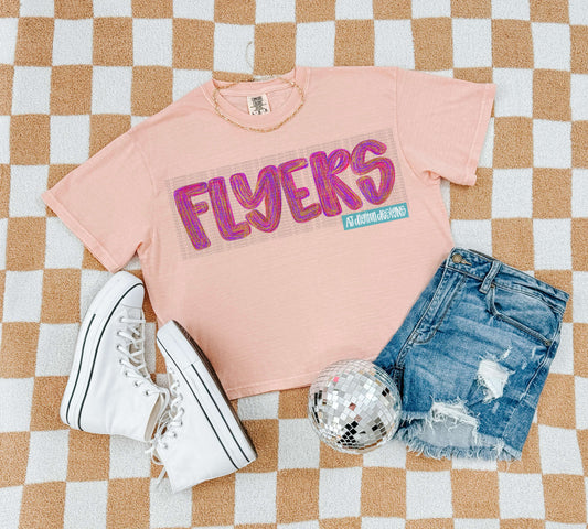 Flyers Purple Layered