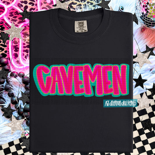 Cavemen Layered