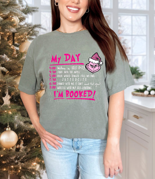 My Day I’m Booked Pink Digital Download PNG